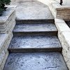 Béton empreinte